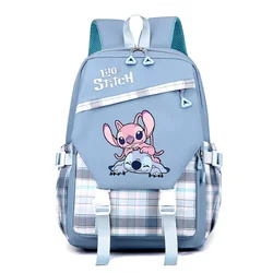 Disney Lilo Stitch Backpack for Girls Boys Student Teenager Children Rucksack Women Cute Casual School Bags Mochila