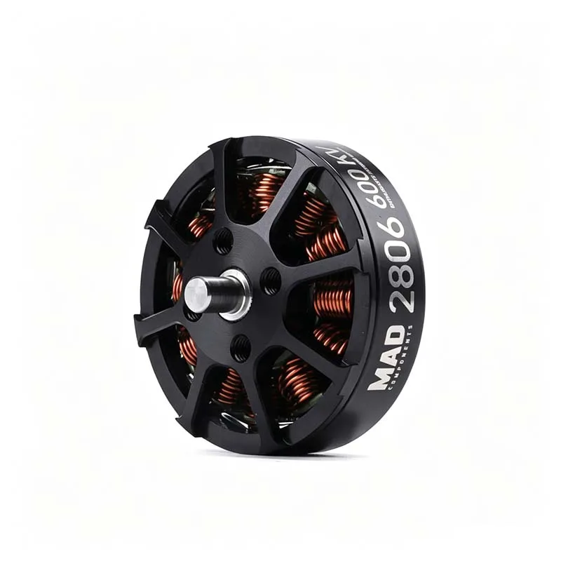 MAD High-Efficiency, Lightweight, Multi-Axis, Multi-Rotor, Outer-Rotor, Three-Phase Brushless DC Motor, Long-Range 2806
