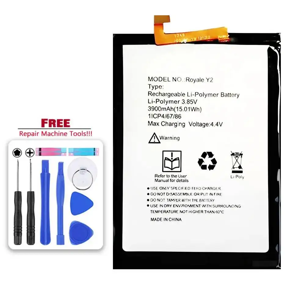 

Long Lasting For Fero Royale Y2 3900Mah Mobile Phone Battery