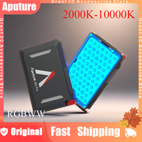 Aputure MC Pro RGBWW Video Light Custom 2000K-10000K CRI 96 Magnetic Diffuser IP65  Photography Lighting with Sidus Link App