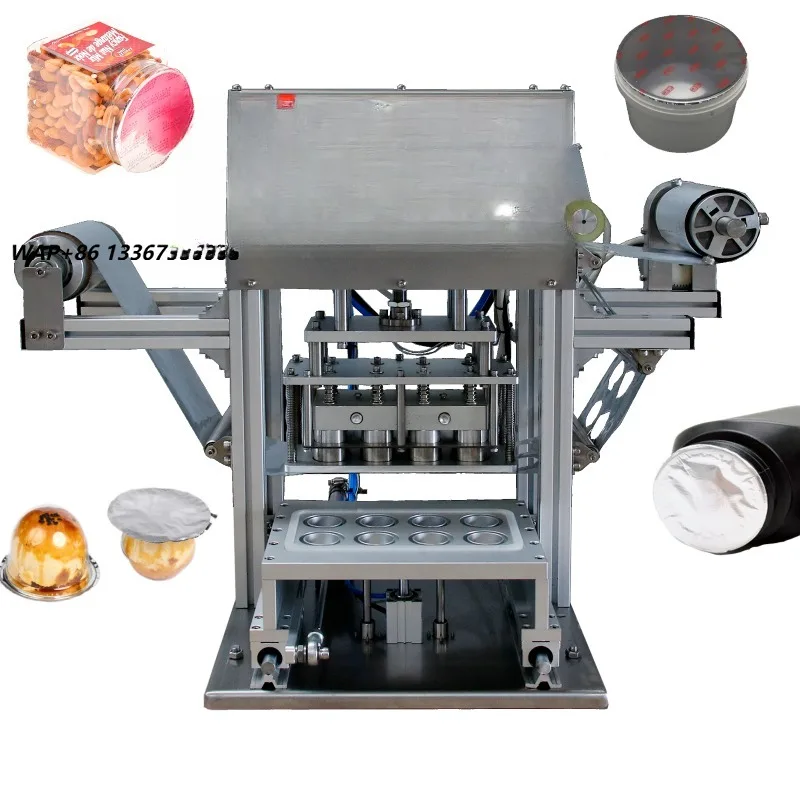 Factory Price Semi-automatic Plastic Cup Sealing Machine Heat Sealing Packing Machine Manual Foil Sealer