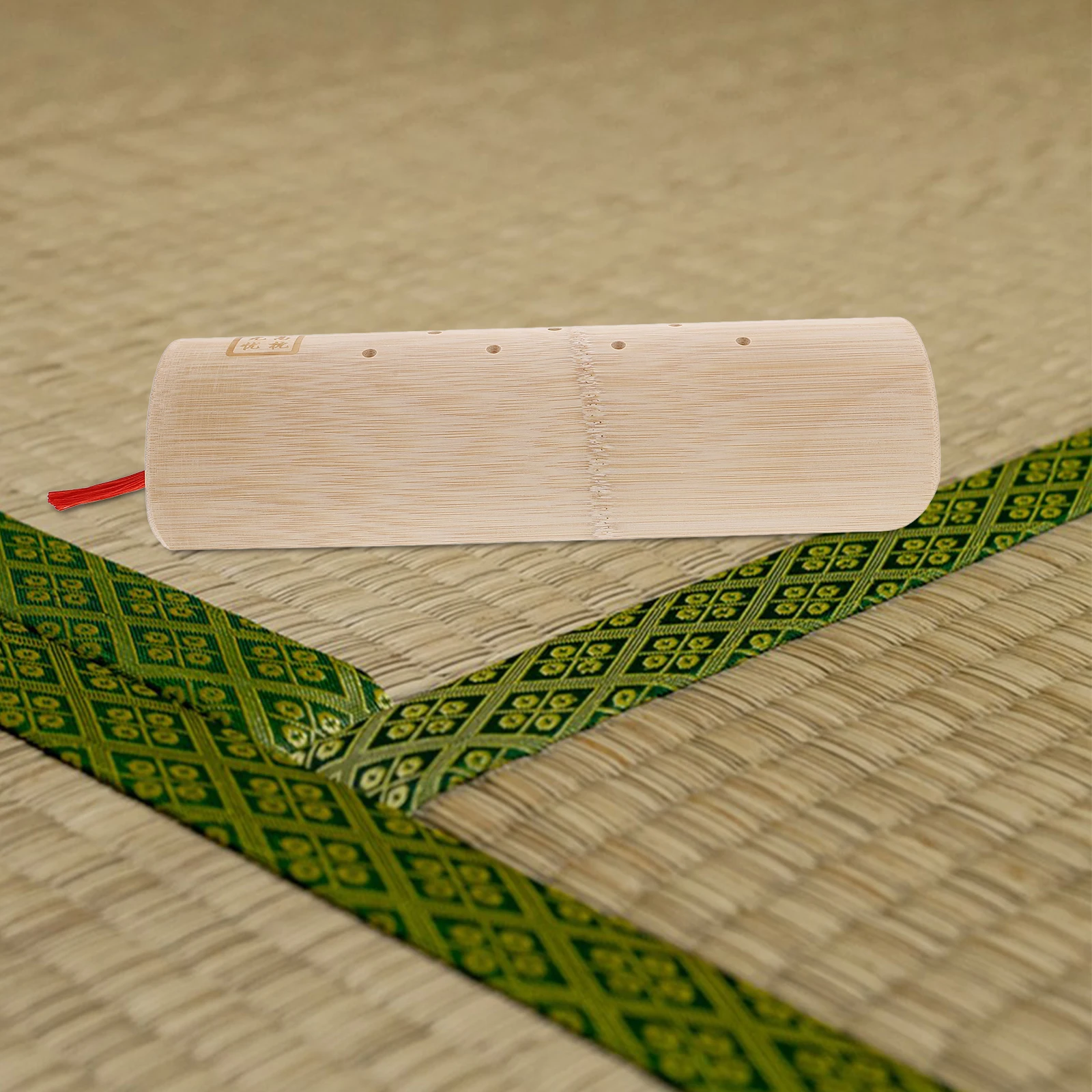 

Handcrafted Bamboo U Shaped Cervical Pillow Single User Half Round Design Natural Wood Neck Support Sauna Cushion