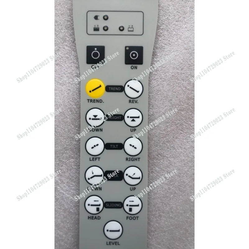 Factory direct high-quality remote control button board operating table accessories switch panel accessories