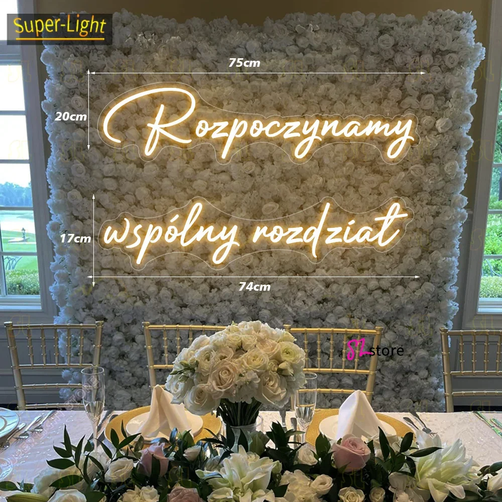 

Big 75cm Custom Neon Light LED Neon Sign For better, for worse, for God's sake Sign for Wedding Birthday Room Home Decoration