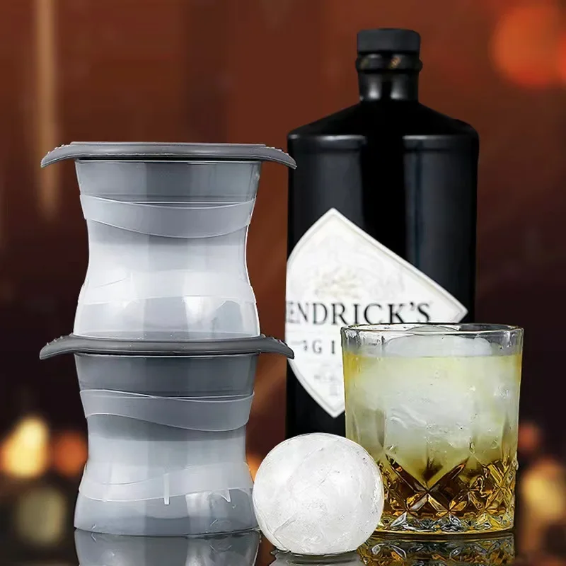 

Ice Mould Ball Silicone Ice Grid Ice Cube Round Chocolate Mold Portable Summer DIY Drink Jelly Cool for Water Tea Milk 6cm