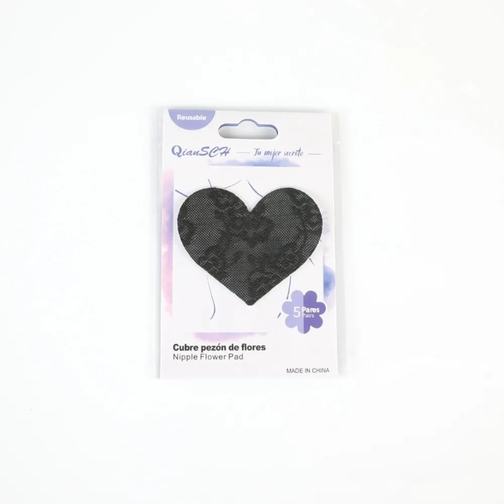New Flower Adhesive Nipple Covers Invisible Breathable Nipple Stickers Ultra-Thin Self Adhesive Breast Stickers for Sexy Dress