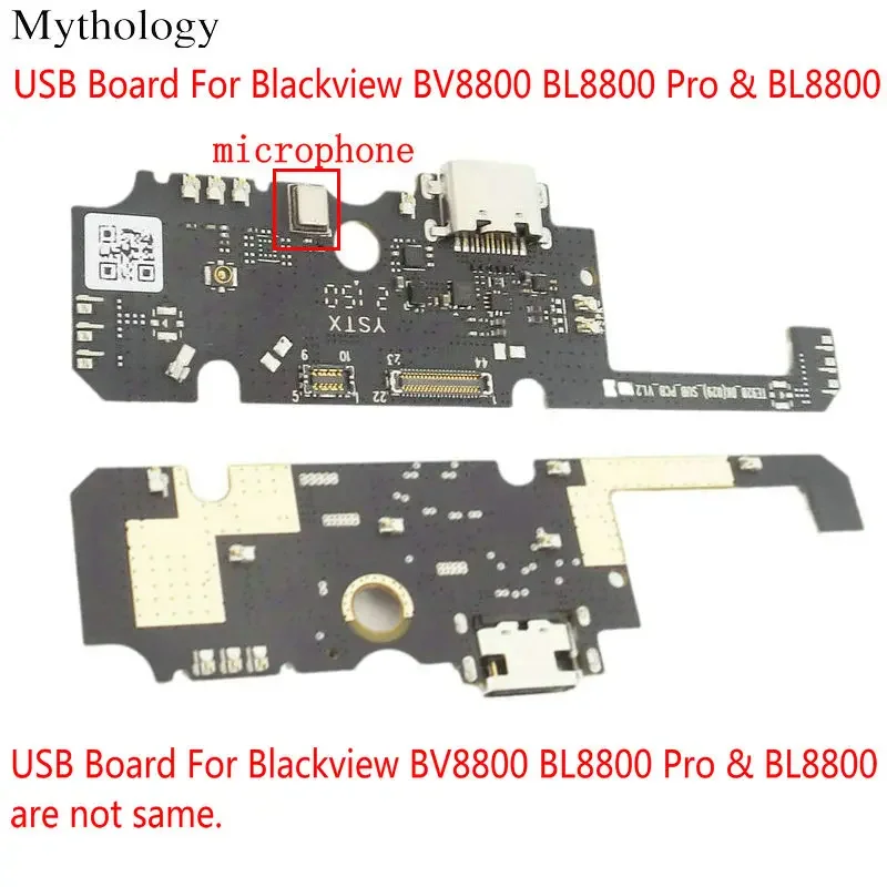 Dla Blackview BL8800 Pro 5G Oryginalna płytka USB Mikrofon Ładowarka Obwody Złącze dokujące Akcesoria do telefonów komórkowych
