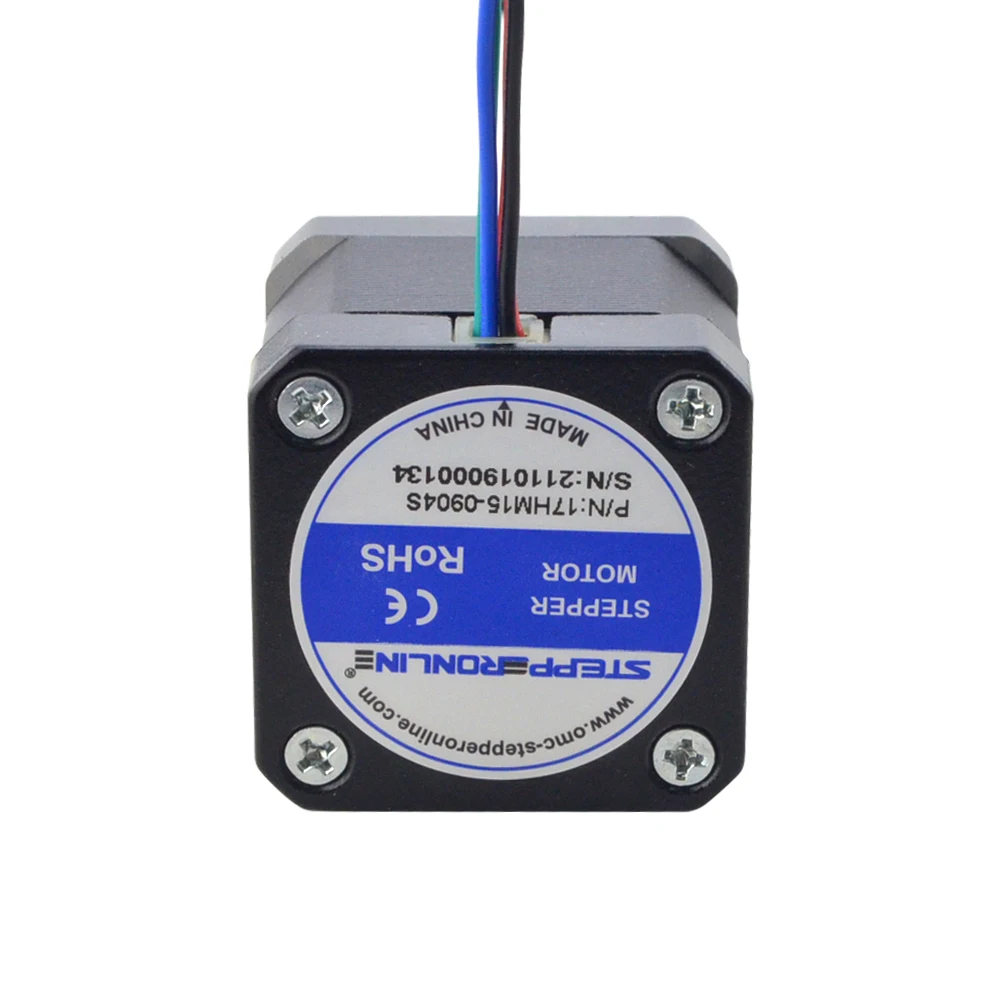 STEPPERONLINE Nema17 스테퍼 모터 0.9도 42 모터 36Ncm 0.9A 42*40mm DIY 3D 프린터 CNC 로봇용 4리드