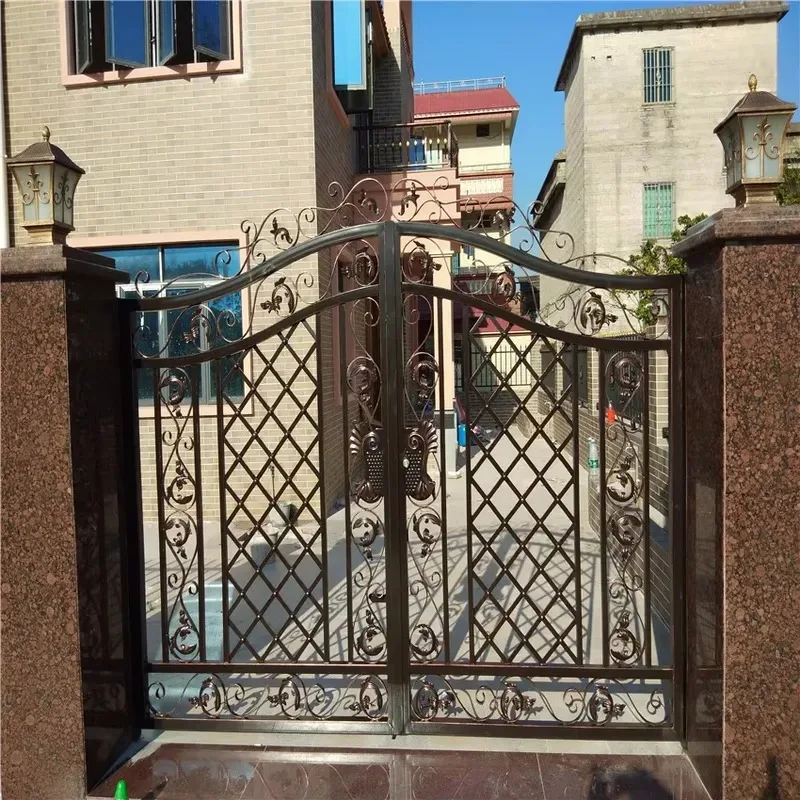 Luxury Metal Sliding Wrought Iron Door for Masjid Interior Design and Exterior Use High Quality Electronic Components