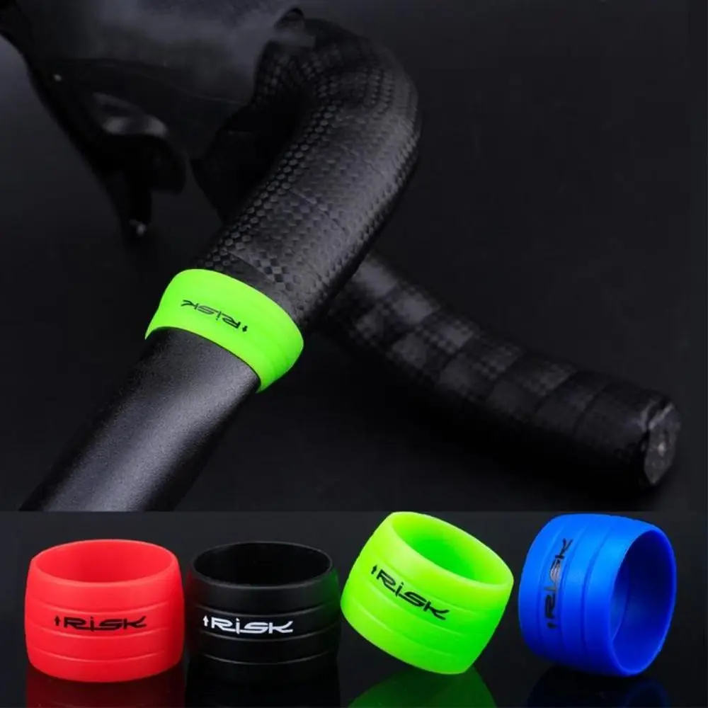 

Waterproof Handlebar Tape Plug Fixed Ring Non-Sleeve Anti-skip Bicycle Handlebar Tape Fixed Elasticity Road Bike Fixing Belt