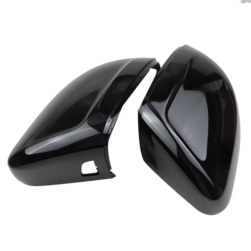 For Tiguan 2020-2022 Mirror Cover Rear View Side Mirror Cap Housing Support Lane Change Side Assist Blind Spot Assist