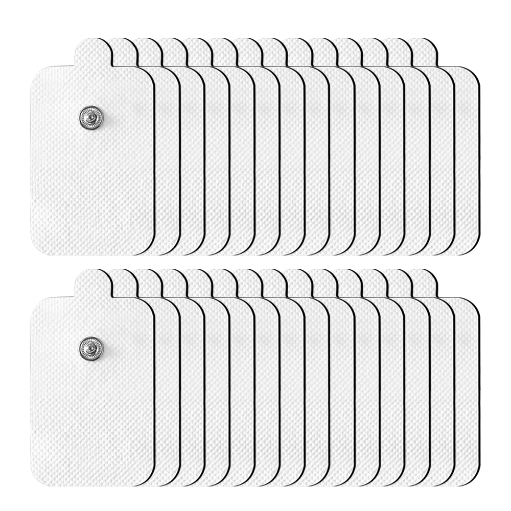 

Электростимуляционный электродный пластырь TENS, самоклеящаяся импульсный гель, наклейка, EMS, стимулятор мышц, замена акупунктурного массажера