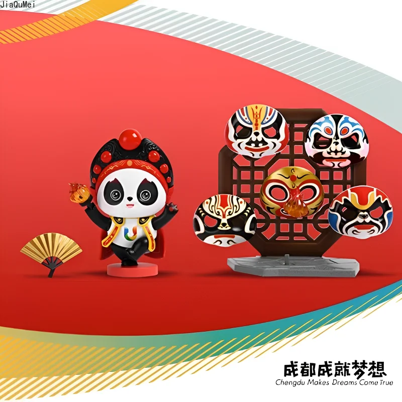 Chengdu-Face Changing Doll Toy, Mascot Souvenir Gift Set, Mascot, Traditional Chinese Opera, Panda, Creative Ornament, Classic