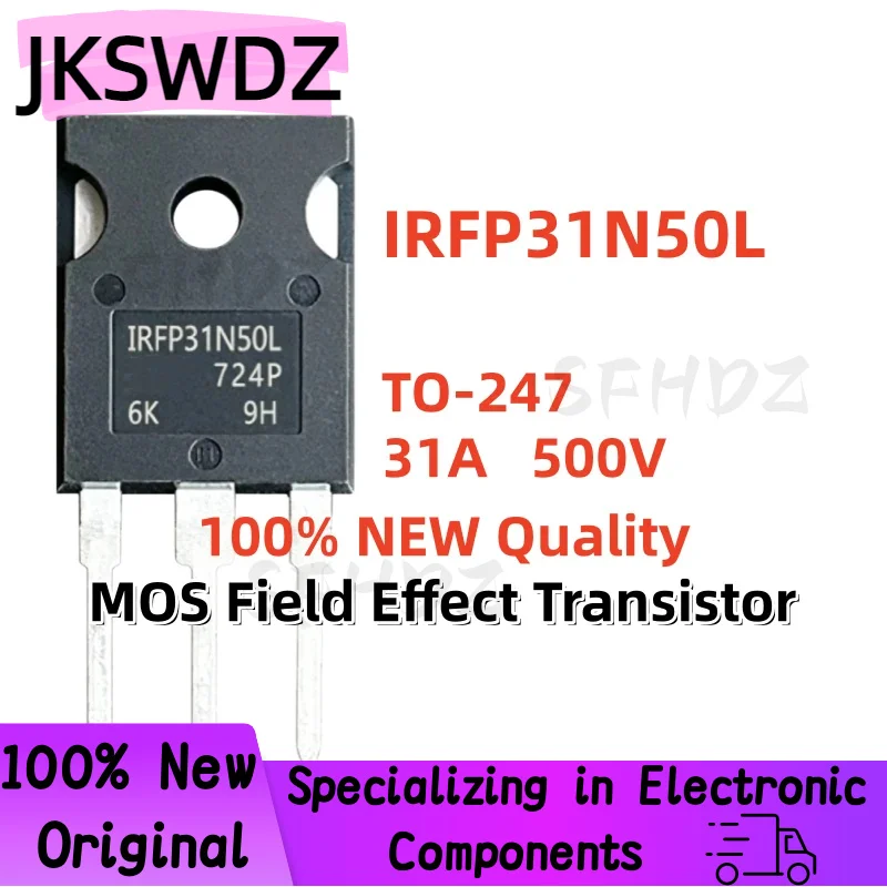 5/10/20PCS 100% Brand New and Premium Quality IRFP31N50L TO-247 31A 500V MOS Field Effect Transistor