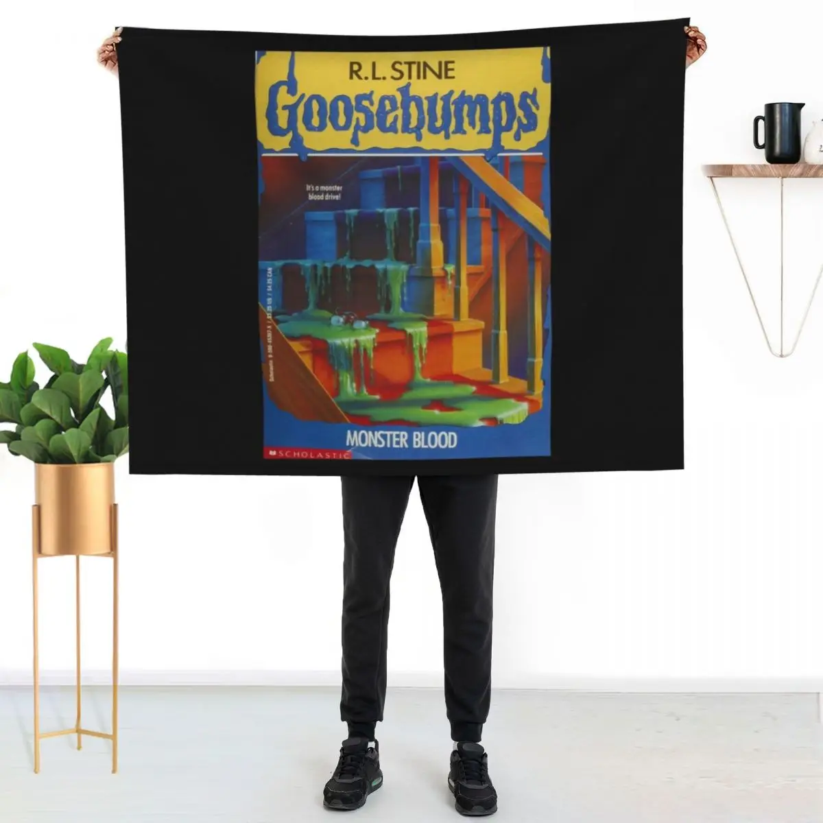 

Funny Goosebumps 2 So The Soul Throw Blanket Cozy Light Blanket for Travel Camping Picnic