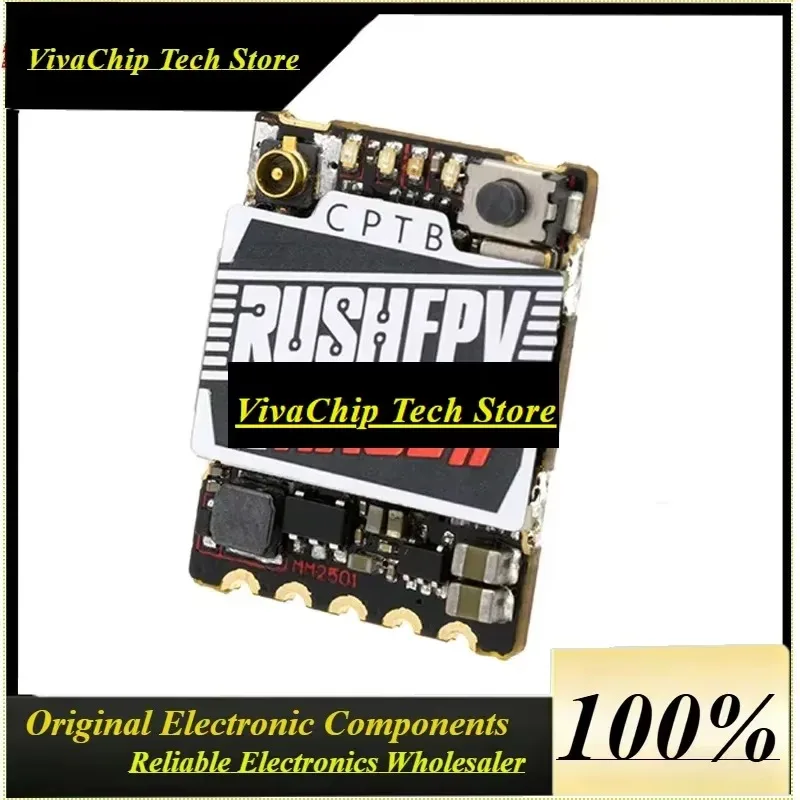 VivaCSRUSHFPV RUSH TANK RACE 2 RACE II 5.8G 48CH PitMode 25mW 100mW 200mW Max Adjustable SmartAudio FPV VTX 20X15mm For FPV Dron