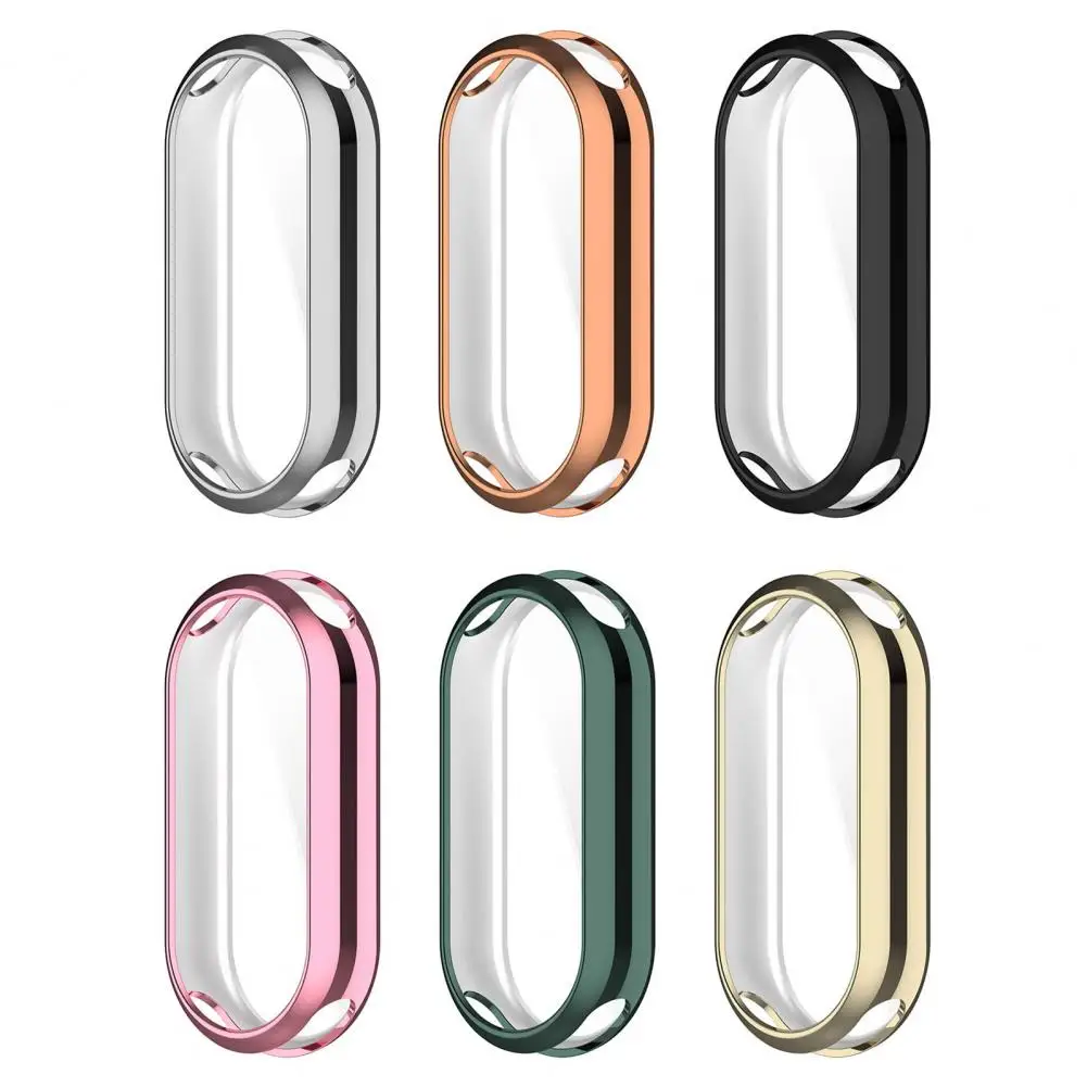 Watch Screen Case Cover Scratch-proof Full Screen Protective Case Ultra Thin Smart Watch Screen Protector For Xiaomi Mi Band 8