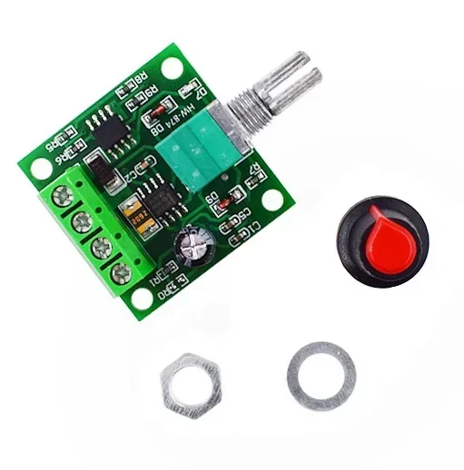 

1PCS PWM DC motor speed controller 1.8V 3V 5V 6V 12V 2A low voltage speed control switch function 1803BK adjustable drive module