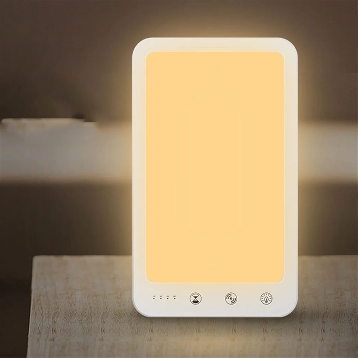

AA47 Hot Light Therapy Lamp 10000 Lux Sun Lamp with 5 Adjustable Brightness Levels Touch Control SAD Light Therapy Lamp