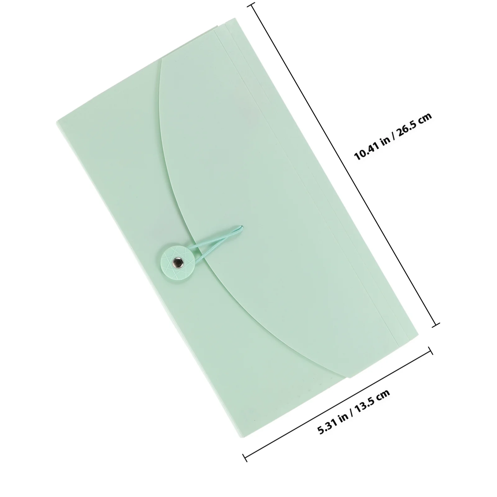 Portable B6 Accordion Folder Receipts Organizer for Bills Coupons Cards Photos Statements Office School Filing System Sturdy