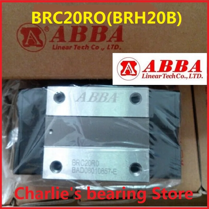 

1pc 100% brand new original genuine Taiwan ABBA Linear bearings BRH20B, slider block BRC20R0, square slider blocks