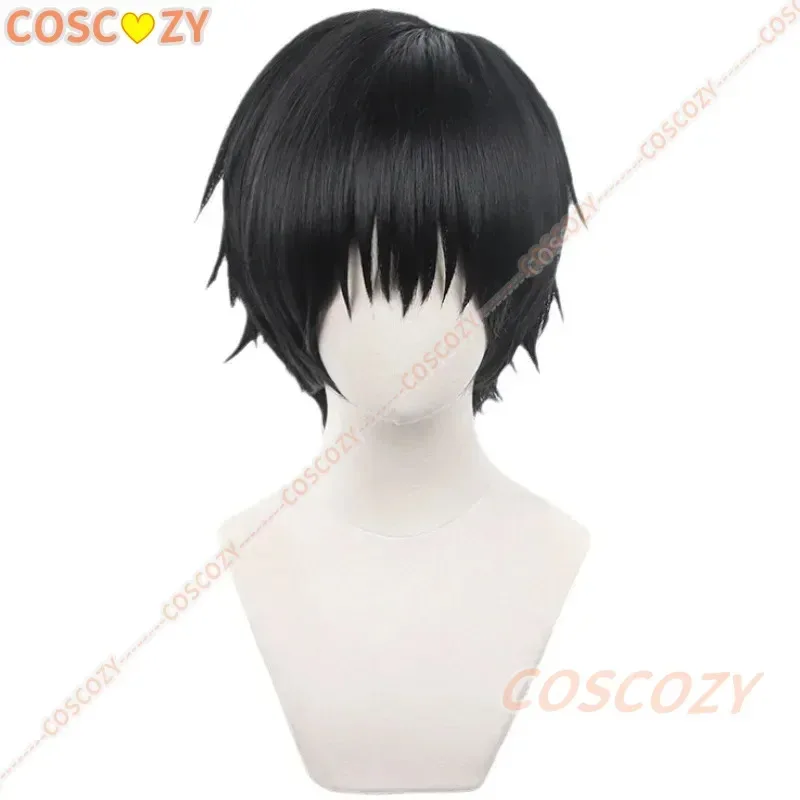In Stock Cosplay Yoichi Nagumo Wig Anime Sakamoto Days Black Short Hair Assassin Taro Sakamoto Halloween Con Women Men Wigs