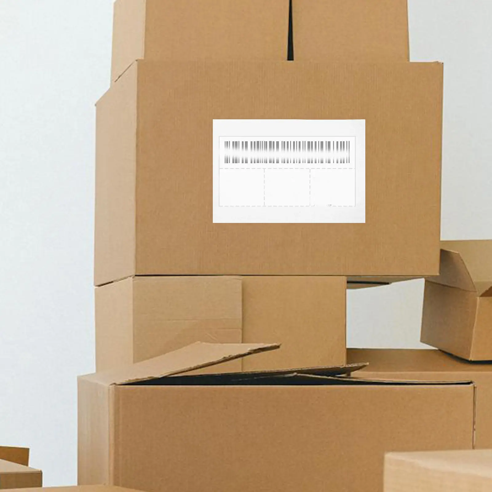 

100 самоклеящихся прозрачных пластиковых конвертов для упаковочных листов, этикеток для отправки, почтовых отправлений, документов, счетов и бланков