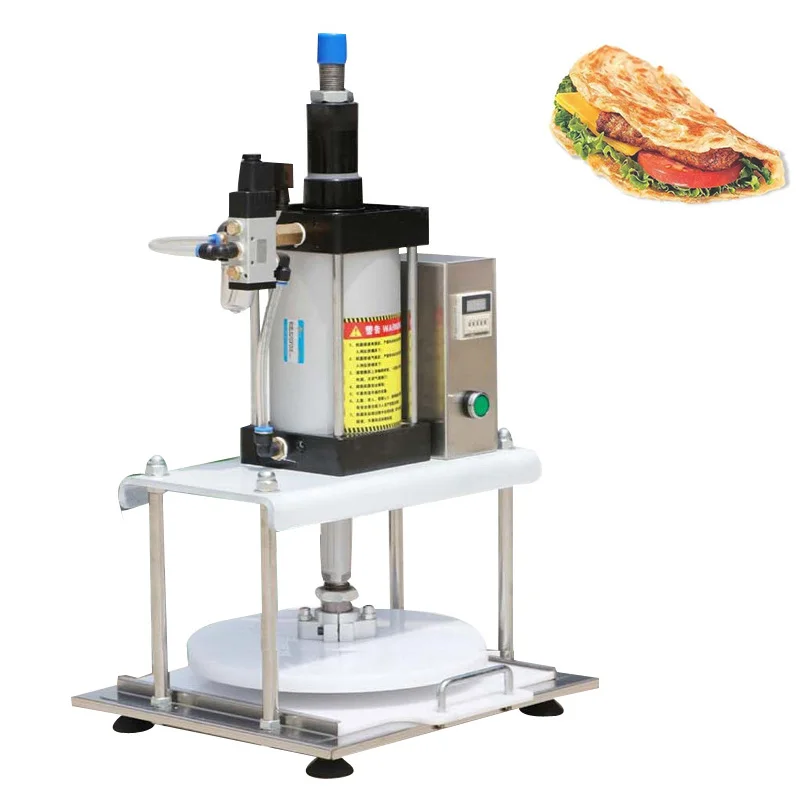 

110V 220V Pizza Dough Pressing Machine Tortilla Making Machine Pancake Maker Machine Roasted Duck Pancake Press Machine