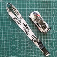 Paul Walker Fans Fast & Furious Lanyard Cellphone JDM Refitting Car Keychain ID Holder Mobile Neck Strap Quick Release Lanyard