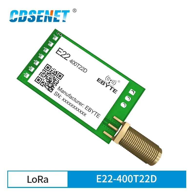 

E22-400T22D новый модуль LoRa 433 МГц 22dBm IoT модуль CDSENET реле сеть UART интерфейс передатчик и приемник дальнего действия