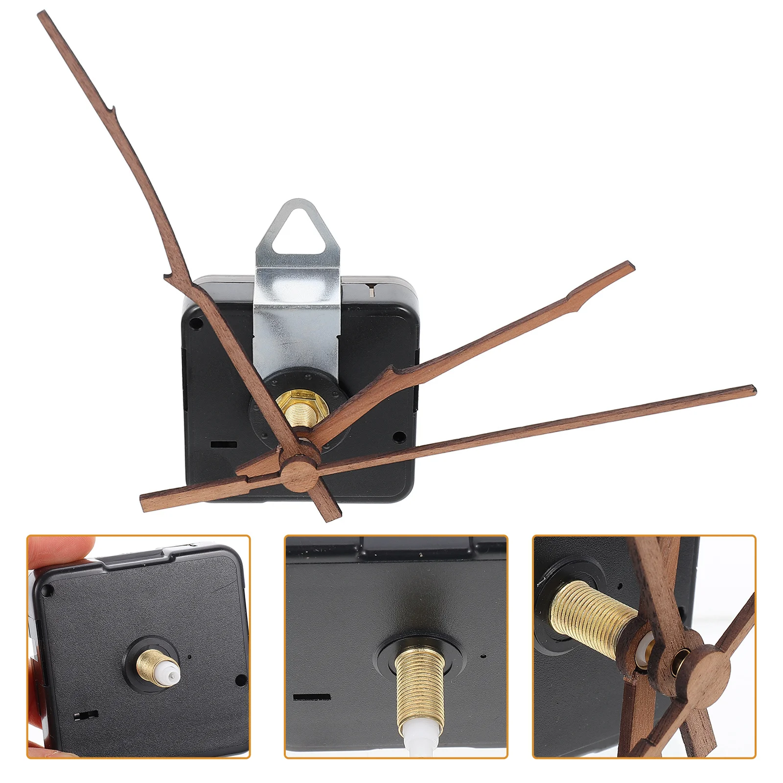 

1Set Portable Clock Mechanism Replacement Parts DIY Kit for Craft Cross Stitch Frameless Wall Clocks Clock Mechanism