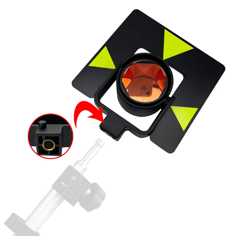 Universal prism constant 0MM for Swiss-type machines GPH1  Constant With Bag For Total Stations Surveying instruments Prism