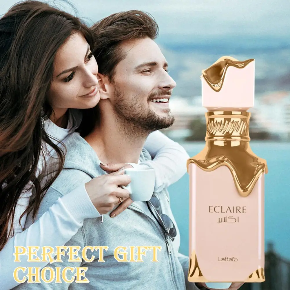 100/200/300Ml untuk Lattafa Eclaire Eau De Parfum Parfum Wanita Arab Cair Parfum Menawan Tahan Lama dan Gratis