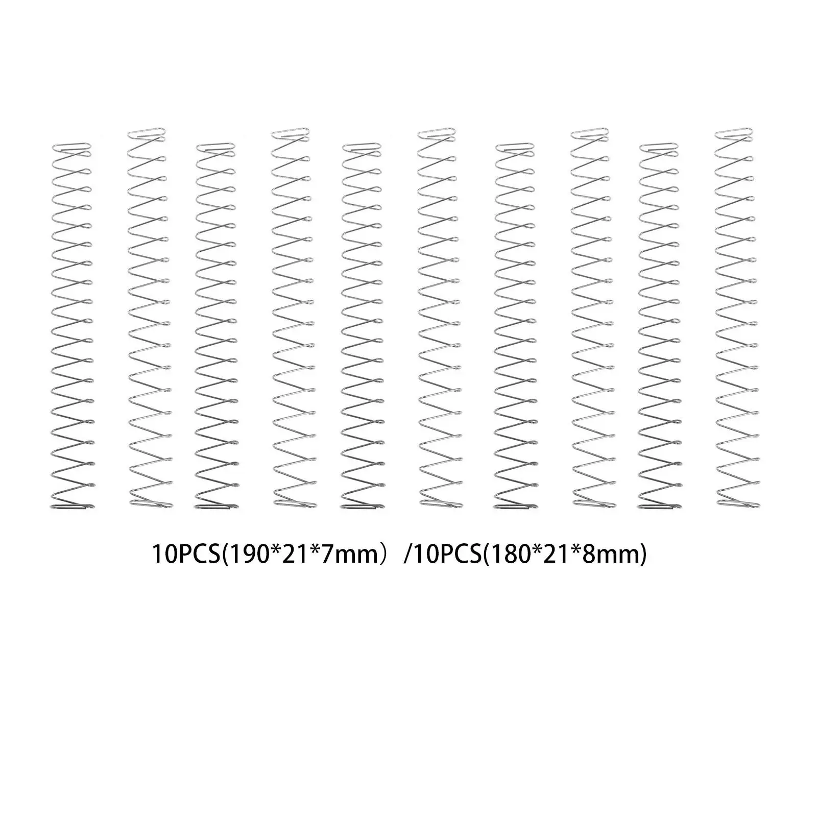 10Pcs 직사각형 압축 스프링 인형 제조기 부품 자동차 교체
