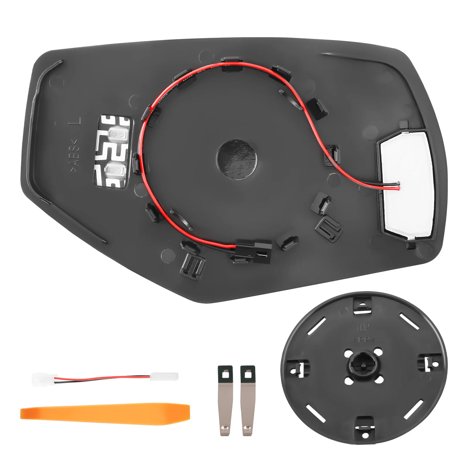 

Зеркальное стекло с питанием от стороны водителя для Chevy Silverado 1500/2500/3500 2014-2018, левое зеркало со стороны водителя, стекло с подогревом, сигнал