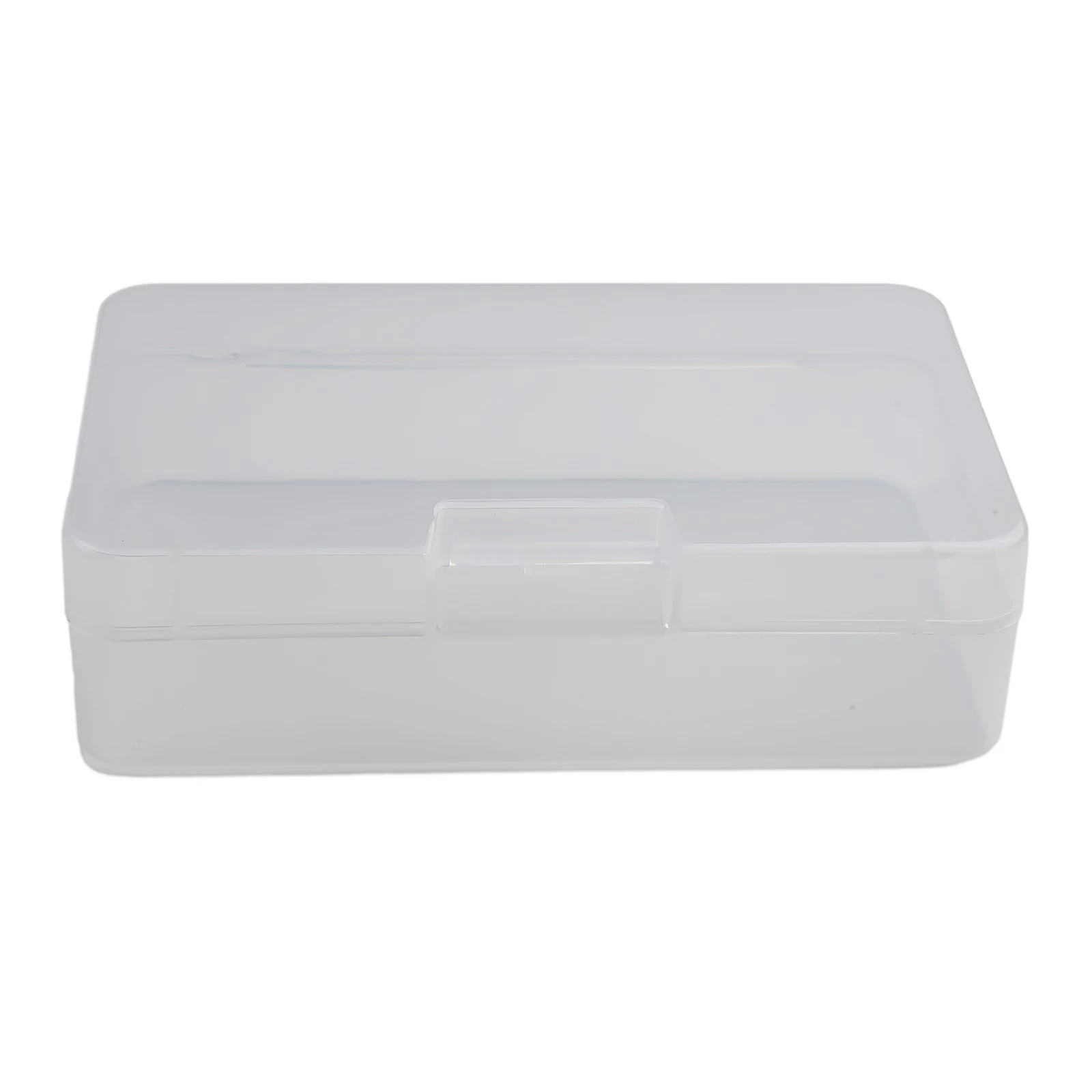 1PCS Transparent Plastic Box Jewelry Packaging Component For Receiving Box ID Card Jewelry Rectangle Home Plastic Storage Box