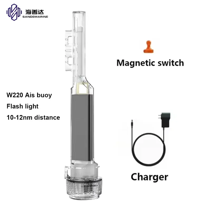 Sandemarine Top Manufacturer Latest Solar AIS Fishing Net Buoy W220 Exclusive Design GPS Tracking Locator Navigator