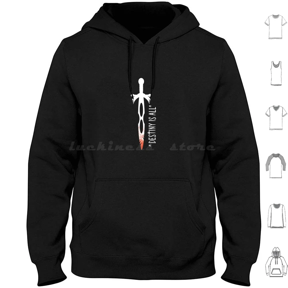 Destiny Is All Uhtred The Last Kingdom Hoodie cotton Long Sleeve The Last Kingdom 4 The Last Kingdom 5 The Last