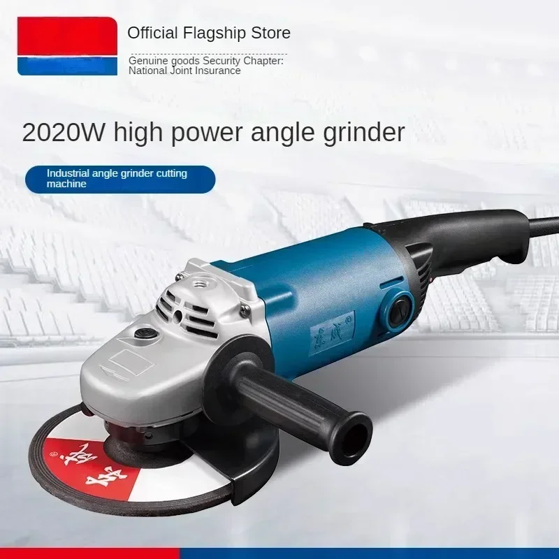 

220V Powerful Dongcheng Industrial Angle Grinder FF-180A/SH for Efficient Grinding, Rust Removal and Cutting