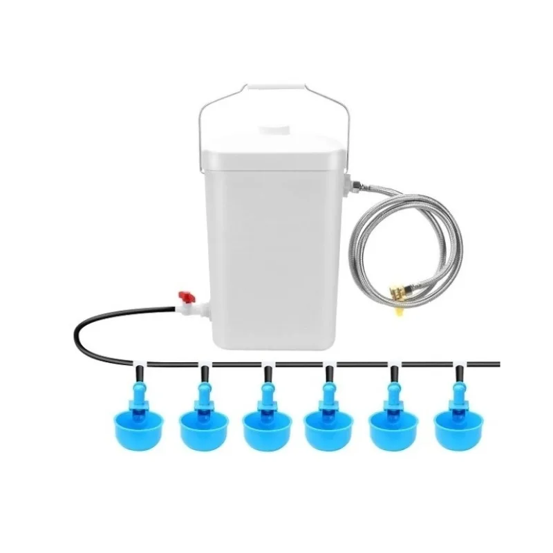 Hanging Poultry Float Water Bowl Automatic Water Dispenser Chicken Duck Goose Water Distributor Farm Feeding Accessory