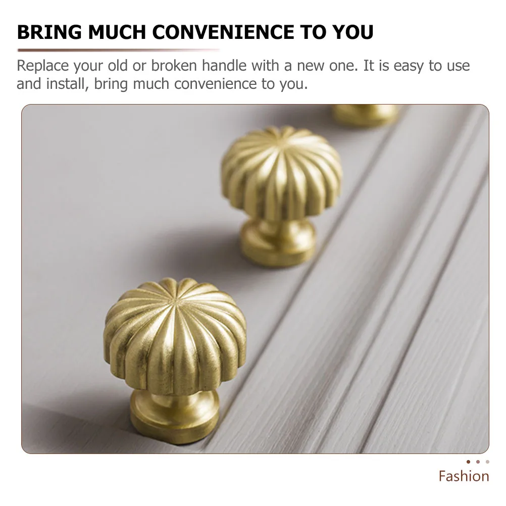 

Brass For Cabinet Drawer Durable Simple Design Home niture Accessory Pull Handle Cupboard Knob Hardware Decorative Drawer