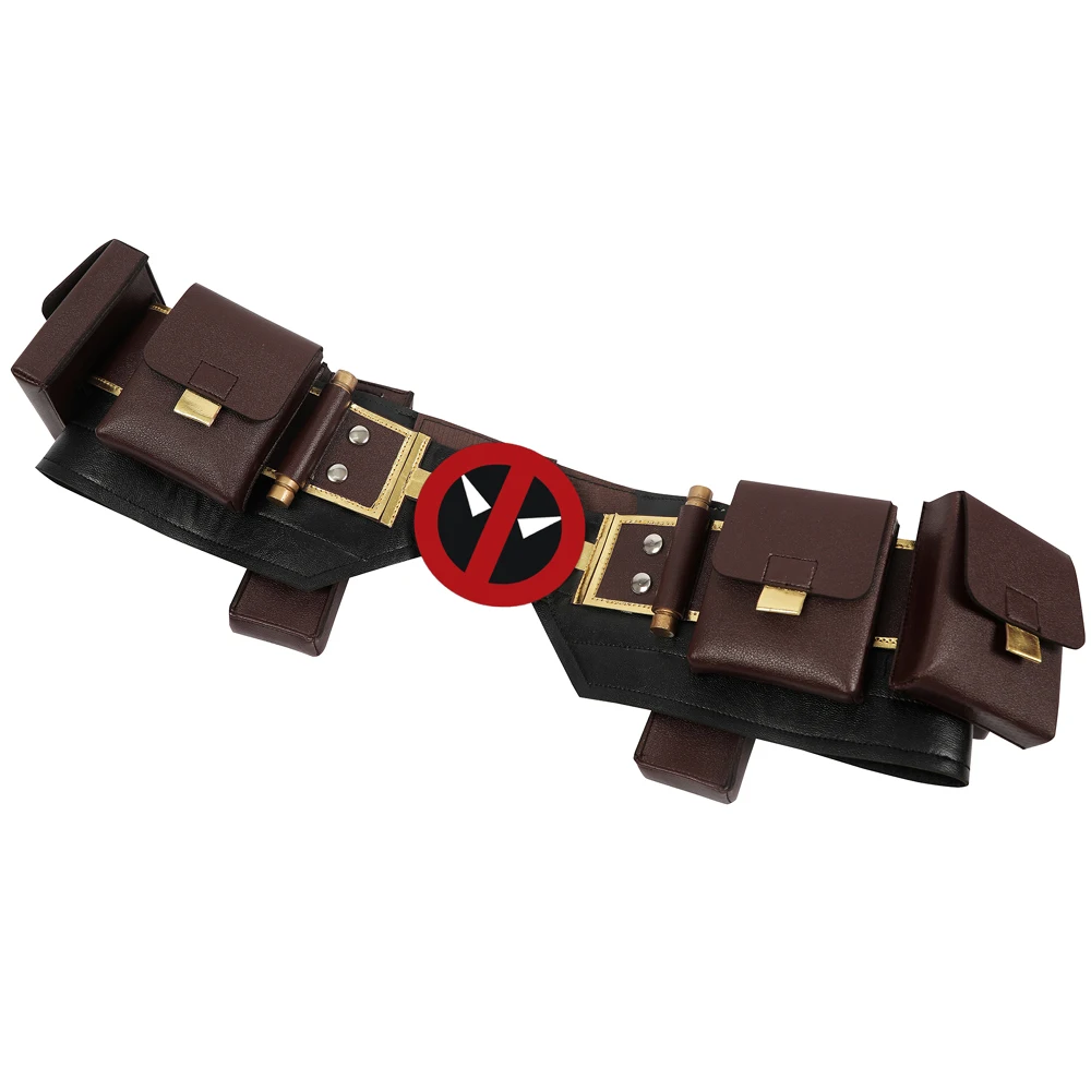 Carnival Halloween Costume Accessories Wade Wilson Cosplay Utility Belt Soldier Waistband With Bags