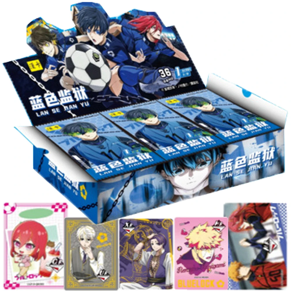 Genuine BLUE LOCK Card For Children Hot Blooded Competitive Anime Nagi Seishiro Exquisite Limited Game Collection Card Kids Toys