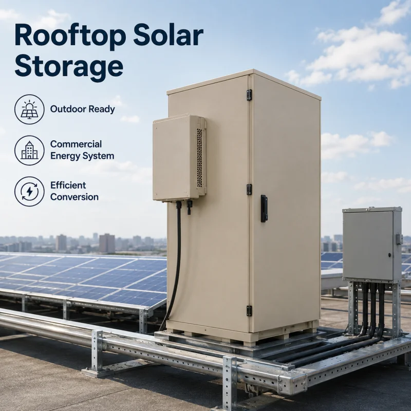 High Performance Three Phase Commercial Ess Inverter All In One Unit High Voltage For Commercial Complex Peak Shaving Function