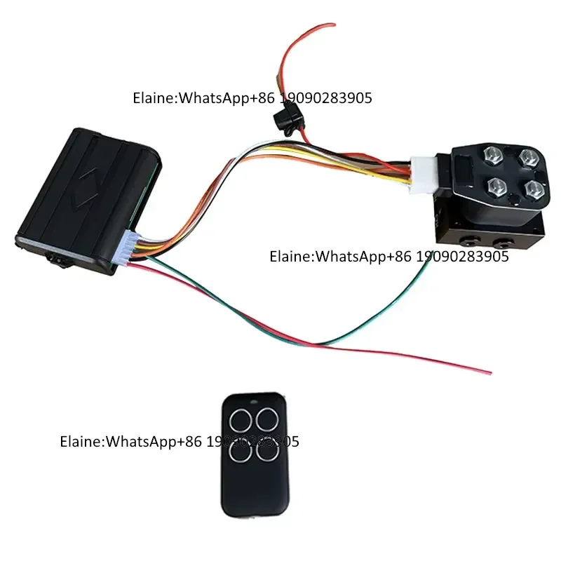 Vu2 2 Corner Trailer Tow Trail Car Air Suspension Valves Down Pneumatic Manifold Mobile Cellphone Bluetooth Wireless Remote