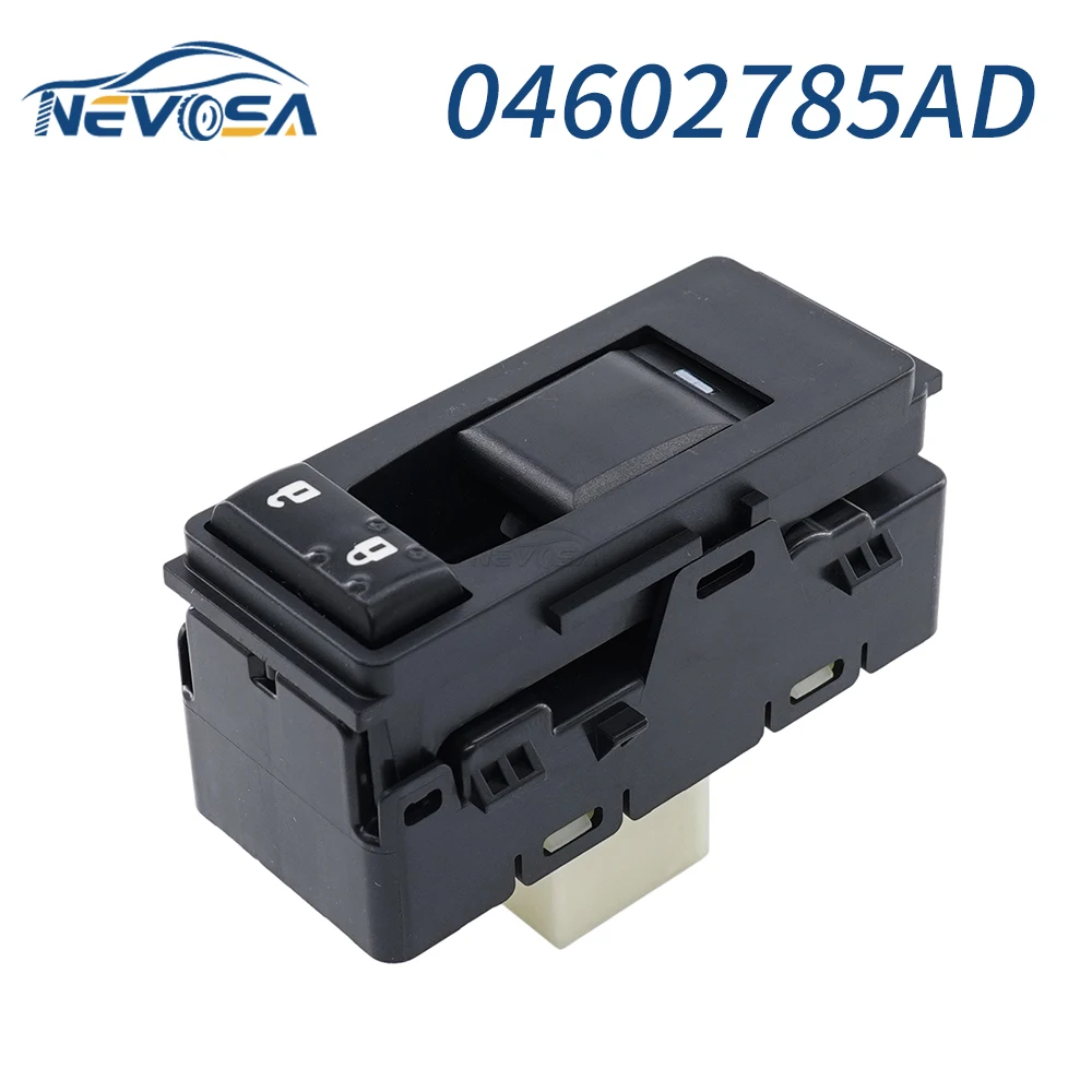 NEVOSA-Interruptor Mestre Da Janela, Interruptor Principal, para Dodge Avenger Charger, Cherokee, Jeep, Chrysler, Chrysler, Carro de passageiro dianteiro, 04602785AD