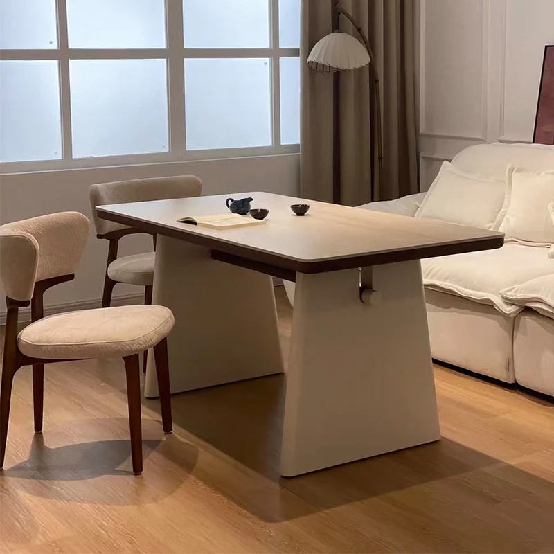 المطبخ مطعم طاولة طعام الشمال الحديثة مكتب الخشب طاولة طعام كراسي غرفة المعيشة صالة Mesas De Comedor أثاث المنزل #2