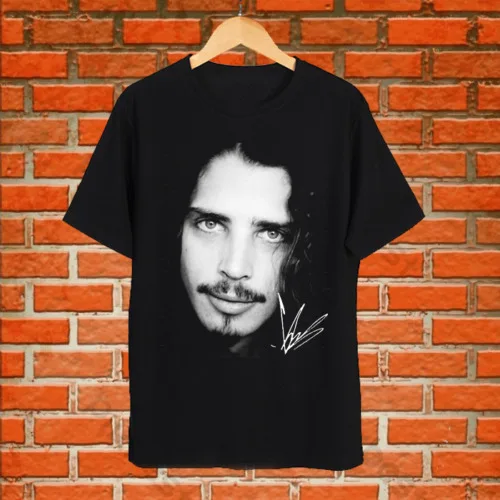 Chris Cornell Shirt Signature Gift For Fans Black All Size Unisex