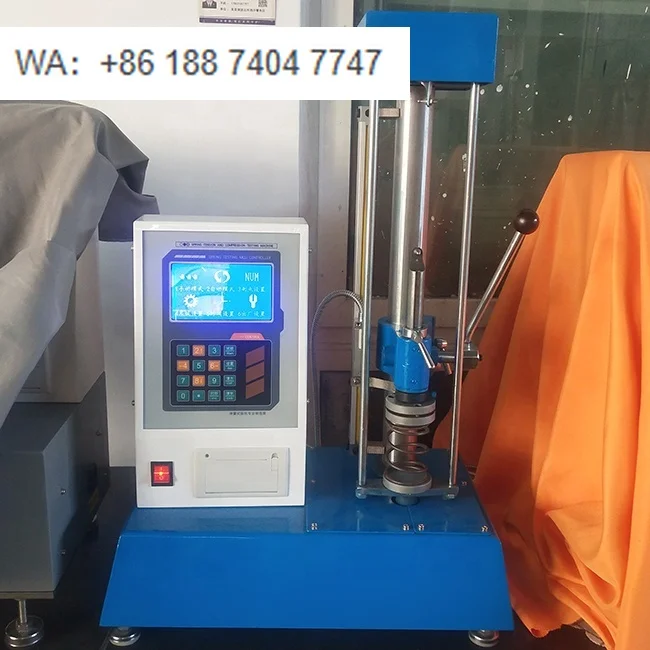 50N Manual Spring Compression Testing Machine Production Line Manual Spring Tension/Compression Tester