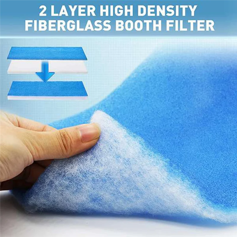 

ABMI-4Pcs Аэрограф Хобби Аэрограф Распылительная кабина Фильтр Полиэфирная кабина Замена фильтра Подходит для мастера,